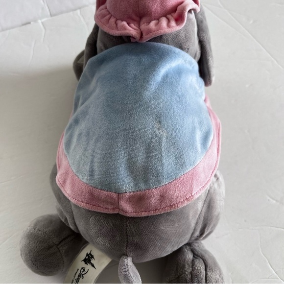 Disney Parks Mrs. Jumbo Plush in Gray Pink Blue - Picture 8 of 10